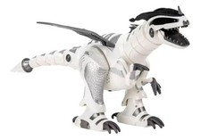 Mega Rex Remote Control Dinosaur with Light-up eyes for a high-tech look VGC 