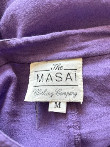Masai purple gauzy cotton - purple,