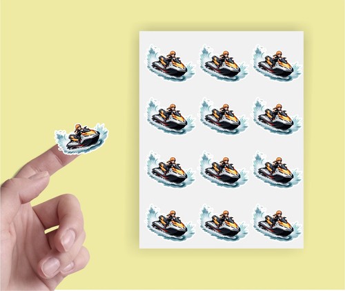 X24 jet ski - ski, envelope