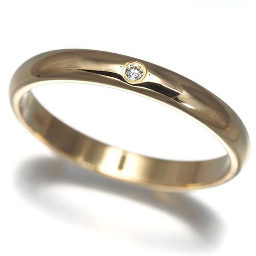 Auth cartier ring diamond - ring,