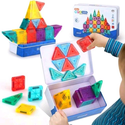 Magnetic building blocks tiles - blocks,
