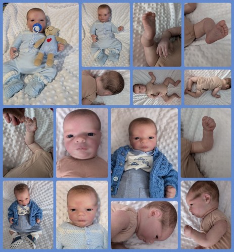 Real born charles reborn doll - real,