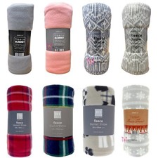 Fleece Throw Blanket 120x150cm