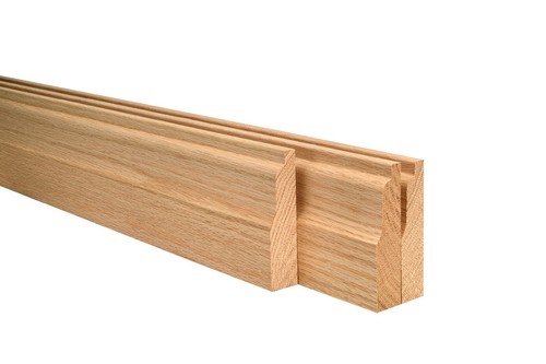Solid oak architrave set - oak,
