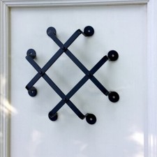 Window Lattice Iron Monastery