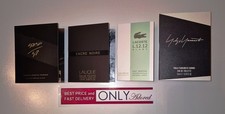 4 x men mini perfume vials set