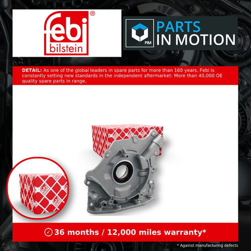 Oil pump fits citroen ds3 - oil,