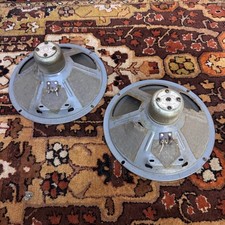 Pair 2x Vintage 1960s Goodmans 1835 10" 4ohm Speaker Driver Watkins Marshall Vox