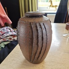 Vintage Studio Pottery Brown