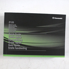 Genuine 2021 KAWASAKI Z125 GB FR DE IT ES NL Owners Manual 998050324