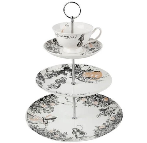 Alice wonderland tier tea - in,