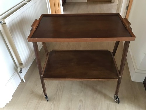 Vintage retro tier wooden - 2-tier,
