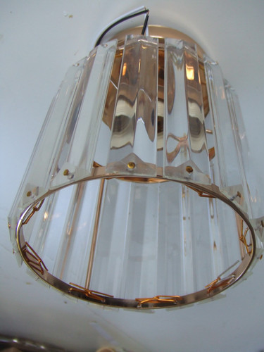 Mini cyrstal gold chandelier - mini,