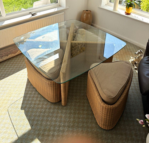 Gloster garden table set - garden,