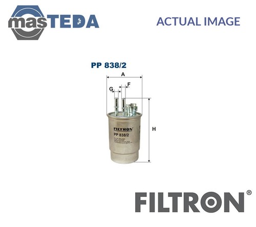 Pp838 engine fuel filter - engine,