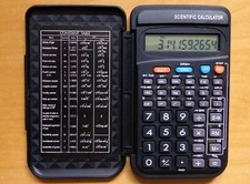 Unbranded scientific calculator - 10 digit display