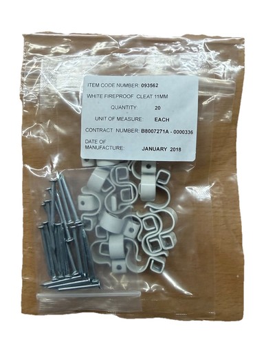 Fire proof metal cleats - fire,