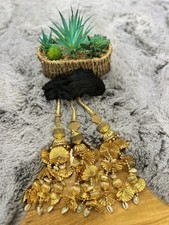 Indian Punjabi Pranda Mehndi Jagoo Mirror Bridal Patiala Hair Braid