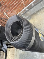 LEOVINCE SBK FACTORY EVO II CARBON FIBER KAWASAKI ZX6R 636 EDF 2013–20❌DAMAGED❌