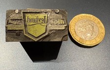 Vintage Leyland Albion & Scammell Logo Truck Company Small Ink Stamp Block 569G