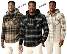 Mens Fleece Shirt Lumberjack