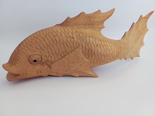 Indonesian hand carved wooden - indonesian, hand-carved