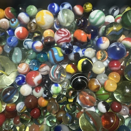 Antique vtg marbles - antique, lot