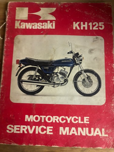 Kawasaki kh125 workshop manual - workshop,