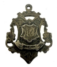 Antique 1910 Silver Award Fob