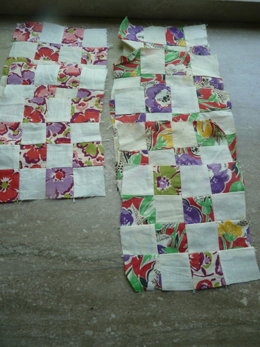 Vintage patch quilt - 16,