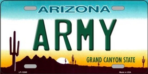 Army arizona military - military, metal