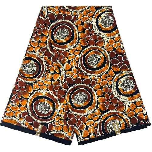 African fabric wax print - fabric,