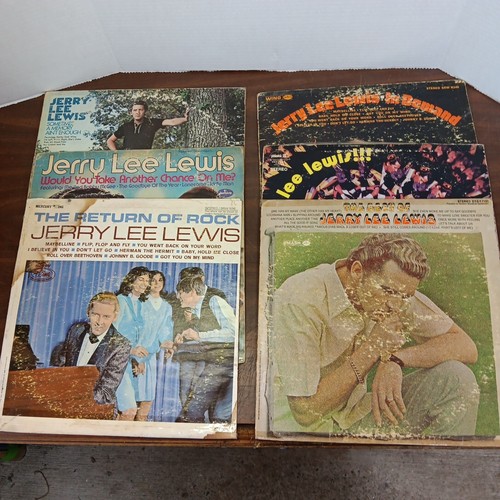 Jerry lee lewis lot 6 - jerry,