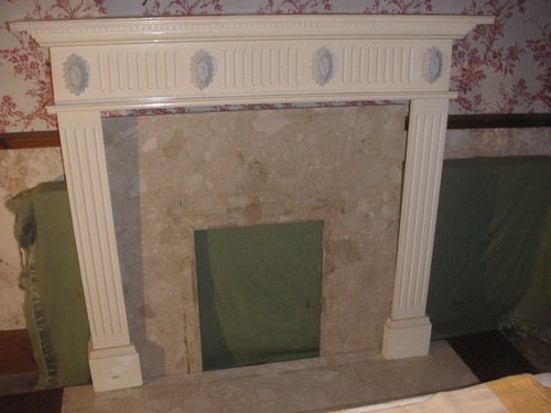 Total fire surround beige - total,