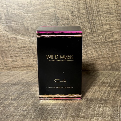 Vintage coty wild musk eau - musk, de