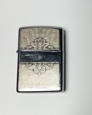 Zippo K 13 Filligre Etched High Polish Chrome Windproof Lighter