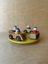 Vintage Escor Wooden Toy Merry