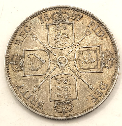 1887 queen victoria silver - 1887,