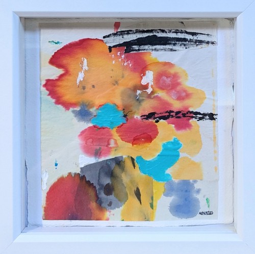 Abstract collage ives - st, mixed