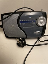 Tesco Model RAD 113B Black Kitchen Analogue Radio Made In China Black