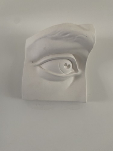 Plaster cast michelangelo s - plaster, of