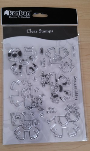 Kanban clear stamps - kanban,