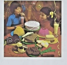 2399 DK TEA PARTY FOOD KNITTING PATTERN COPY