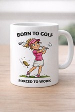 Funny Golf Mug For Her / Golf