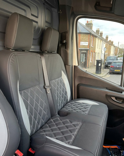 Custom fit front seat covers - front,