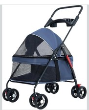 PJDDP Dog Stroller, Lightweight Travel Pet Stroller for Small Medium Dogs & Cats