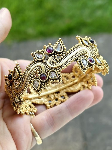 Vintage gold plated indian - gold,