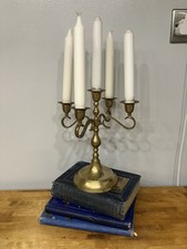 Vintage 5 Arm Brass Candelabra