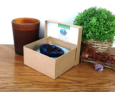 Cobalt Blue Aura Geode Quartz