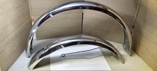 VINTAGE RALEIGH TWENTY FOLDING BICYCLE FENDERS...CHROME...PARTS....PLS READ 
